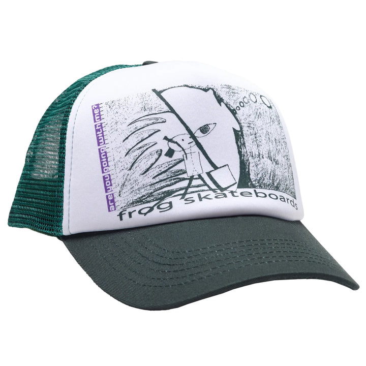 Frog R U Going With Me? Trucker Hat