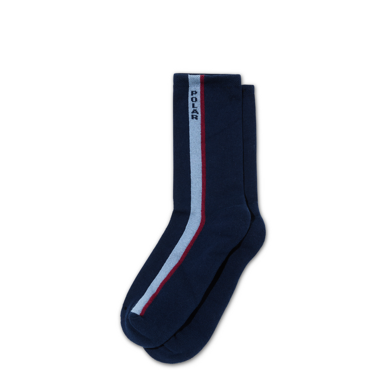 Polar Skate Co. Business Socks Side Stripe