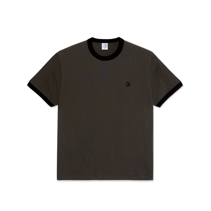 Polar Skate Co. Ringer Tee Dirty Black/Black