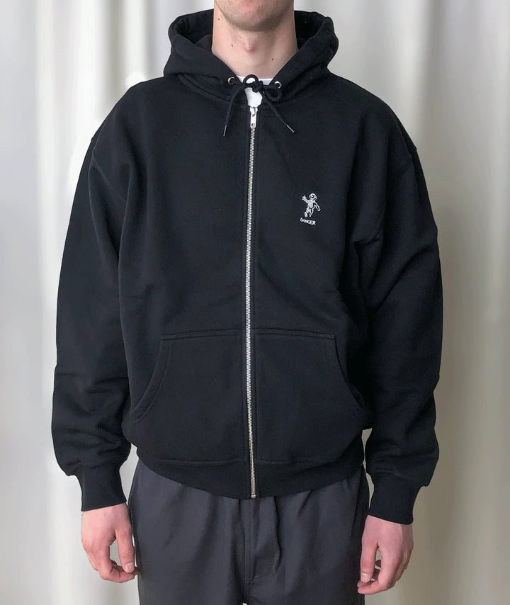 Dancer OG Logo Zip Hoodie Black