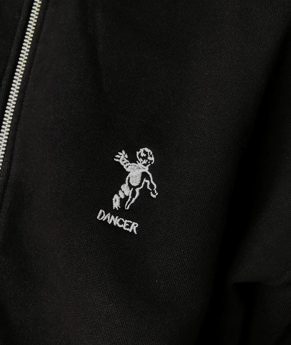 Dancer OG Logo Zip Hoodie Black