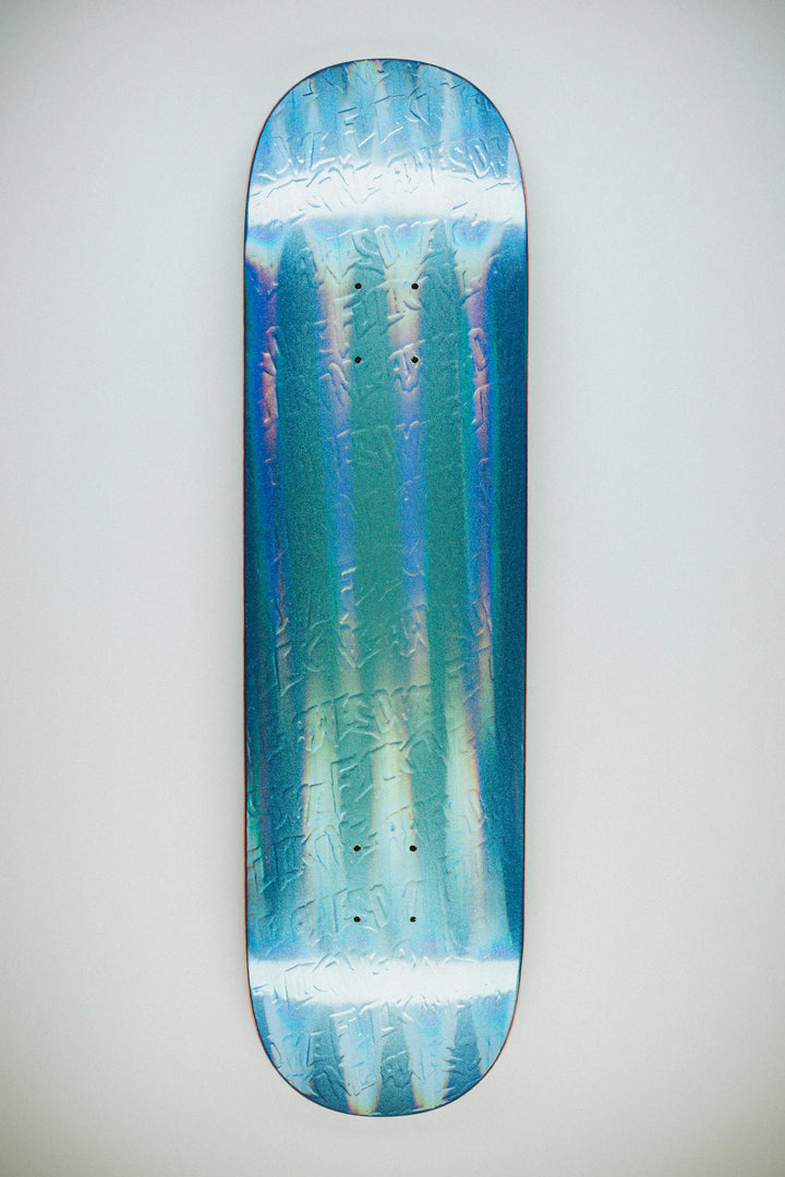 Fucking Awesome GAMMA RAY BLUE EMBOSSED Deck