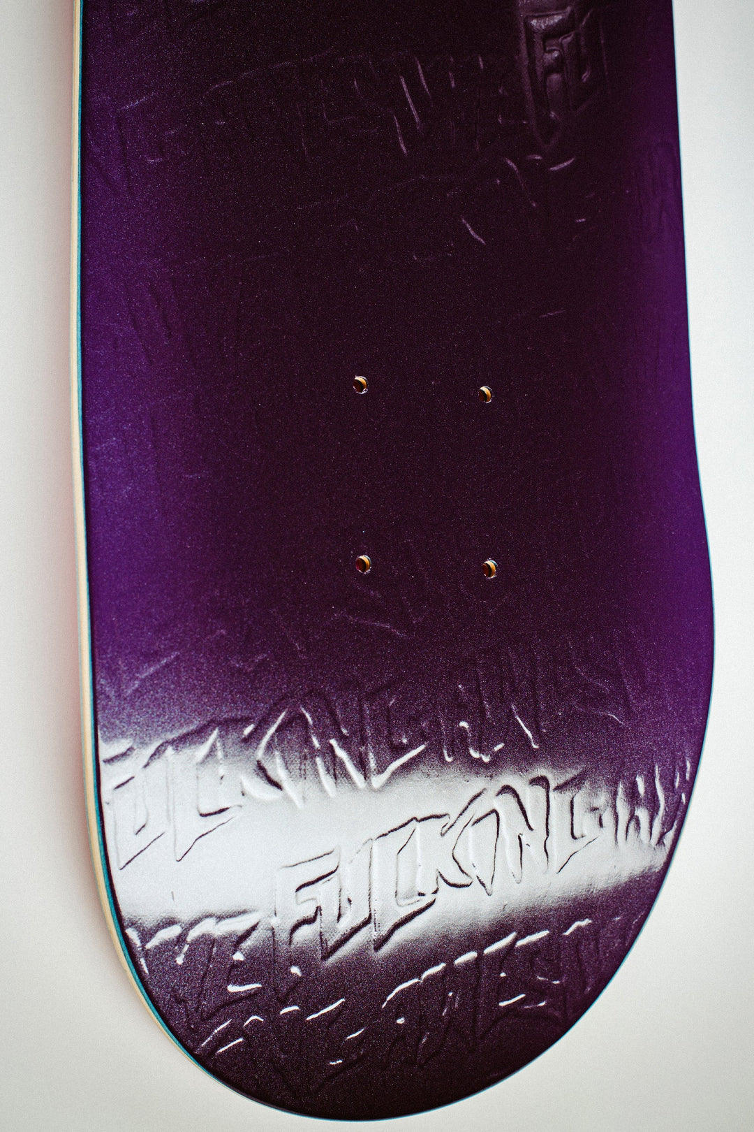 Fucking Awesome PHANTOM PURPLE EMBOSSED Deck