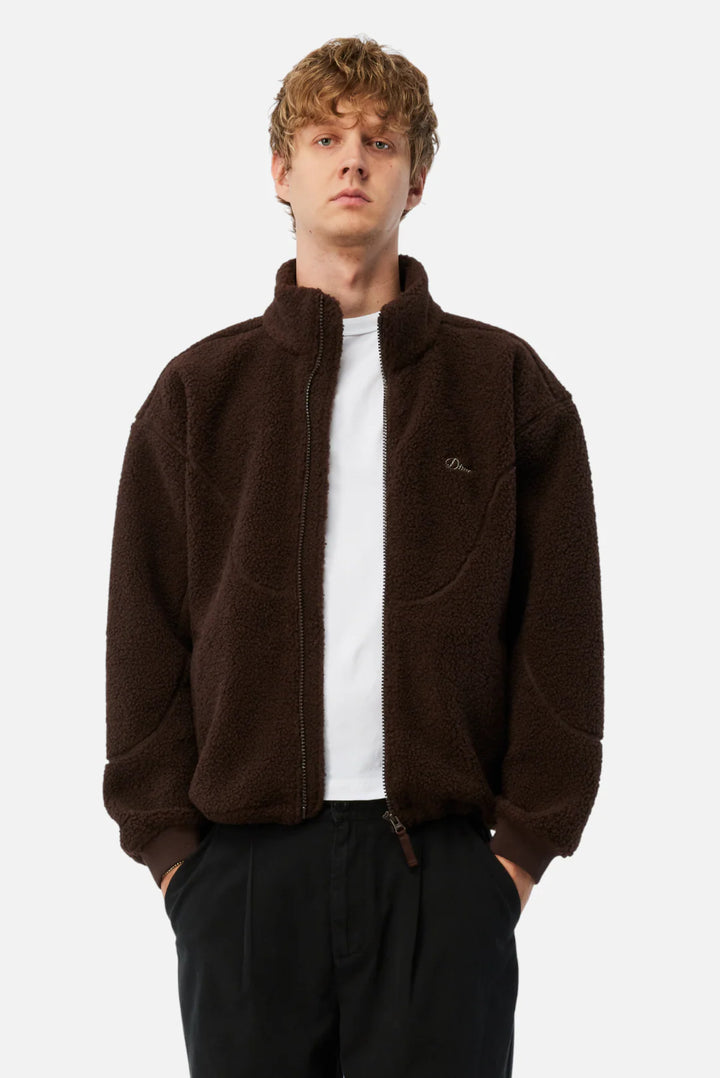 Dime Polar Fleece Sherpa Zip