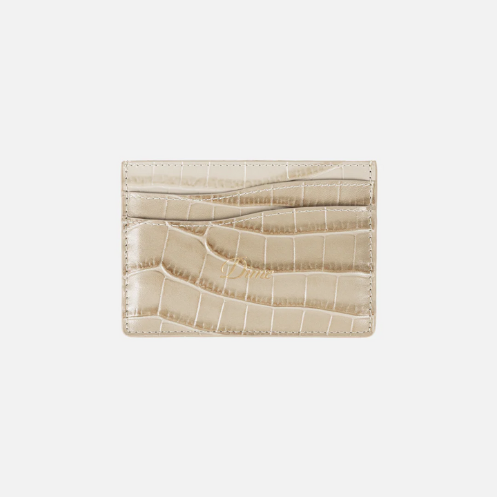 Dime Croc Cardholder Tan