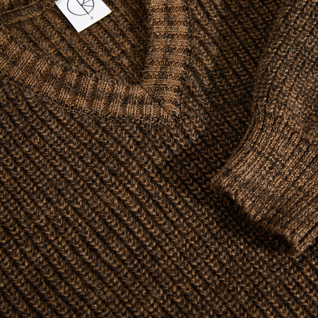 Polar Skate Co. Eve Sweater-Brown Marl