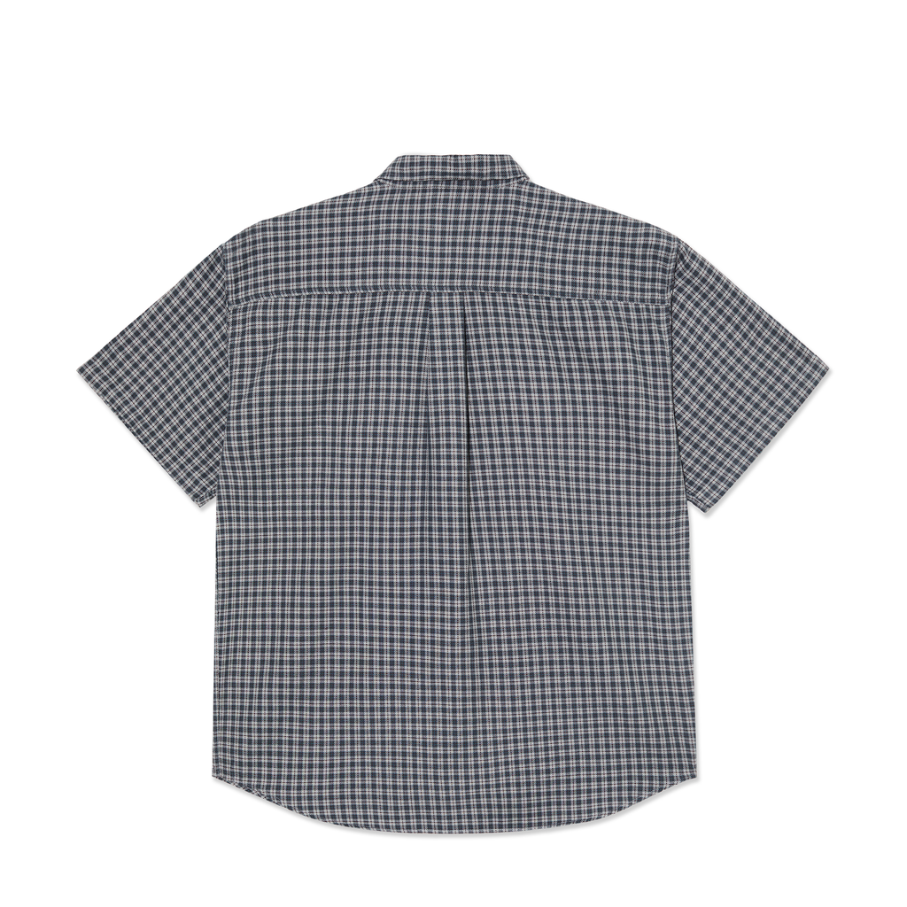 Polar Skate Co. Mitchell Shirt Petrol/Bordeaux