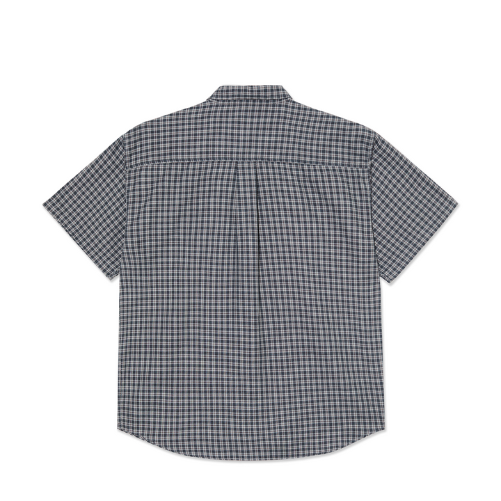 Polar Skate Co. Mitchell Shirt Petrol/Bordeaux