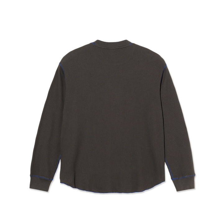 Polar Skate Co. Dylan Long Sleeve Tee Dirty Black/Blue