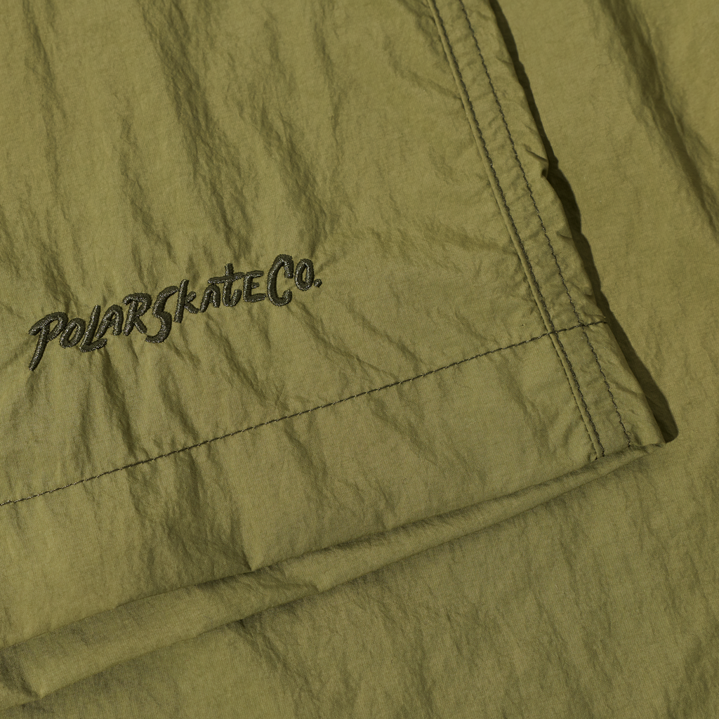 Polar Skate Co. Hike Shorts Army Green