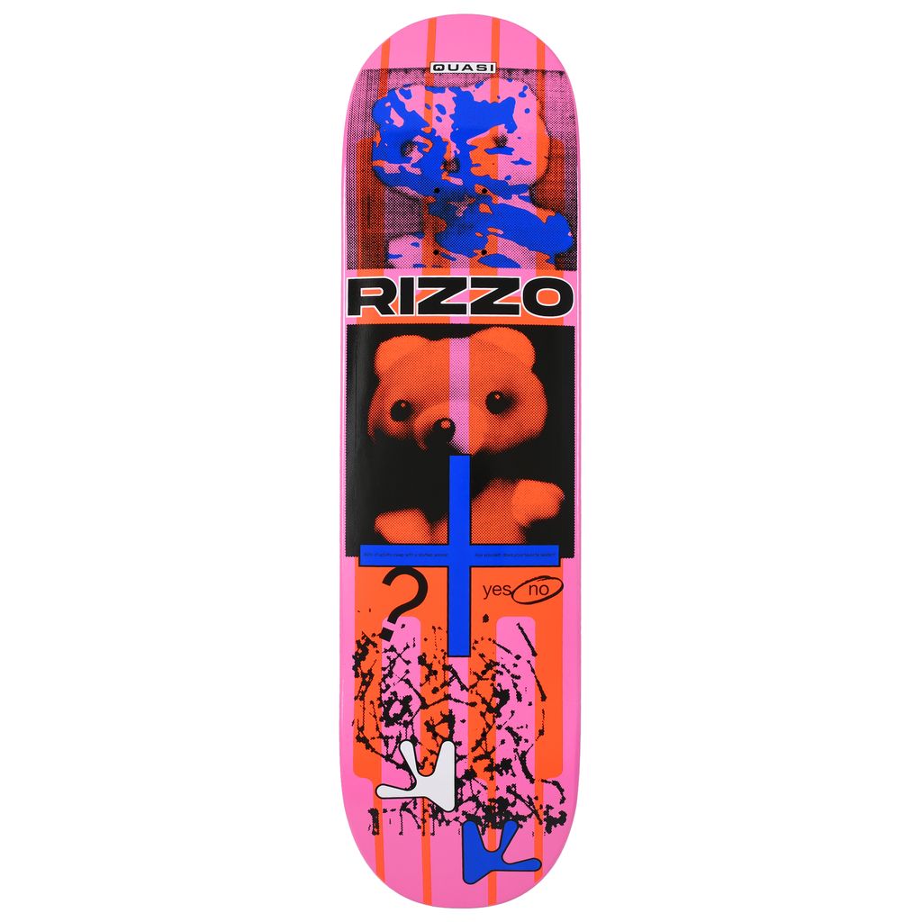 Quasi Rizzo スケートボード デッキ 8.125 Quasi Rizzo Stuffie 8.125 – moceanskate
