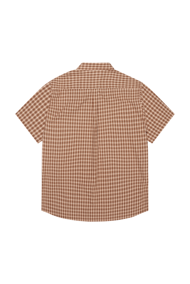 Last Resort AB Base SS Shirt Caramel Check
