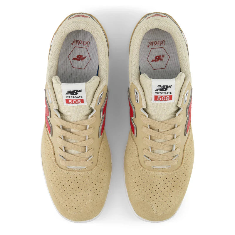 New Balance Numeric Brandon Westgate 508 Beige/Red