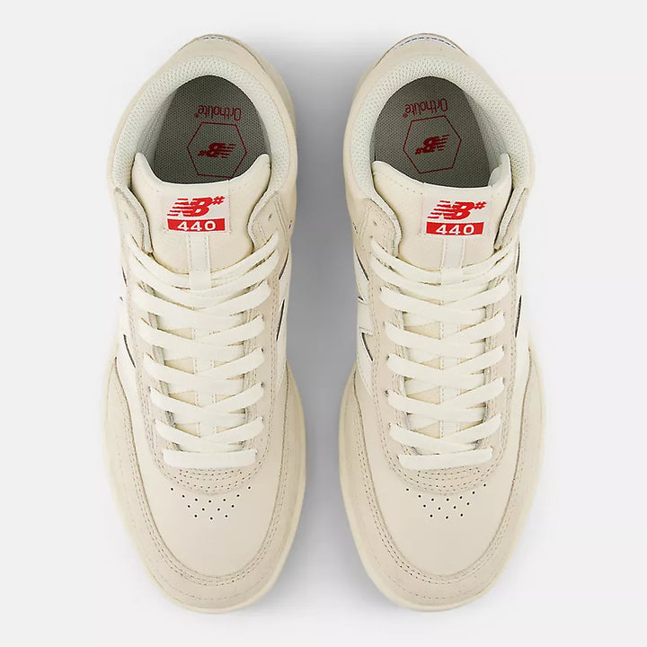 New Balance Numeric 440 High V2 Timberwolf/White
