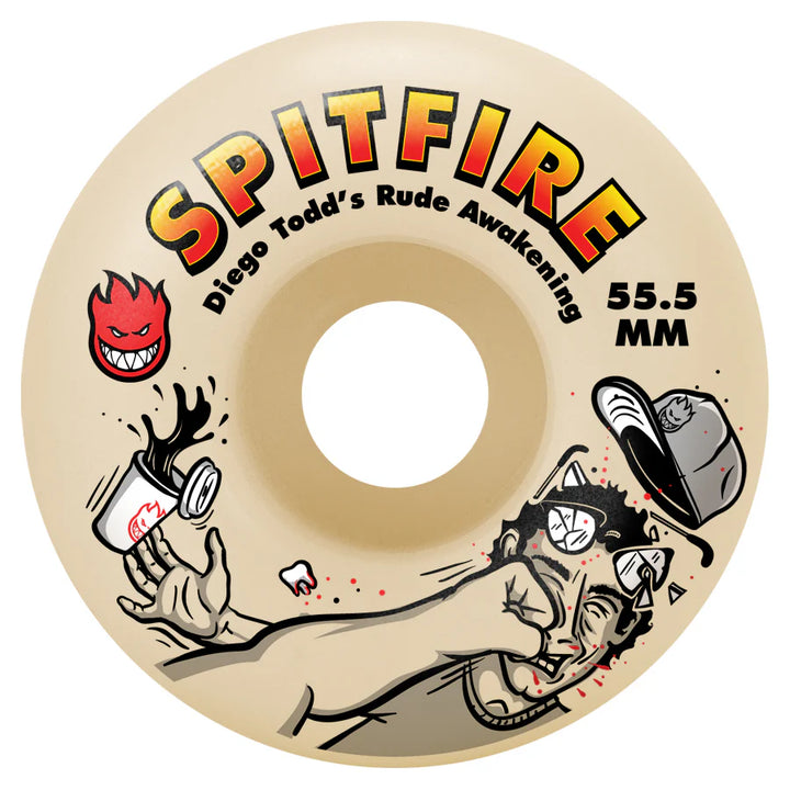 Spitfire Wheels F4 99d Diego Todd Rude Awakening