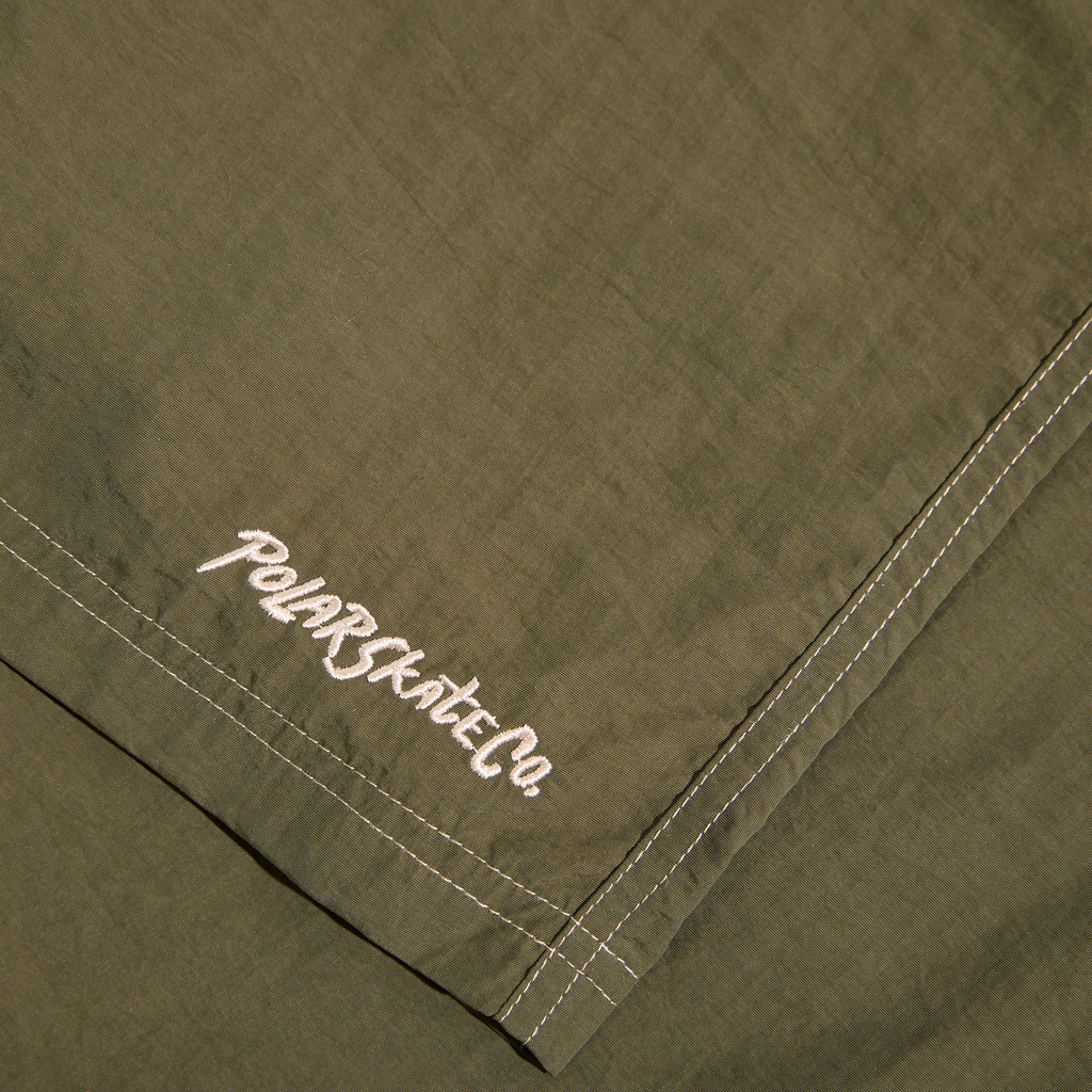 Polar Skate Co. Ziggy Swim Shorts Army Green