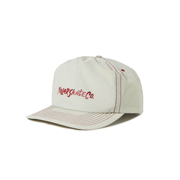 Polar Skate Co. Earl Cap Oyster/Bordeaux