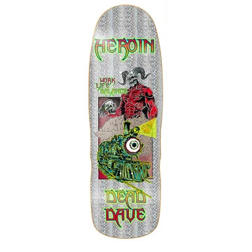 Heroin Skateboards Dead Dave Hellscapes Deck 10.12