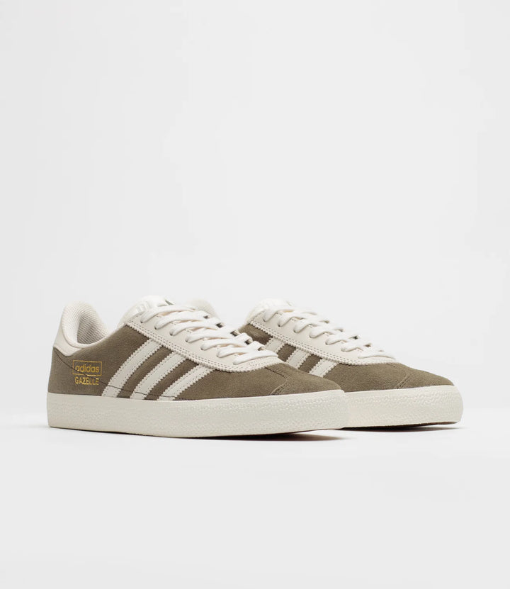 Adidas Gazelle ADV Olive/White/Gold