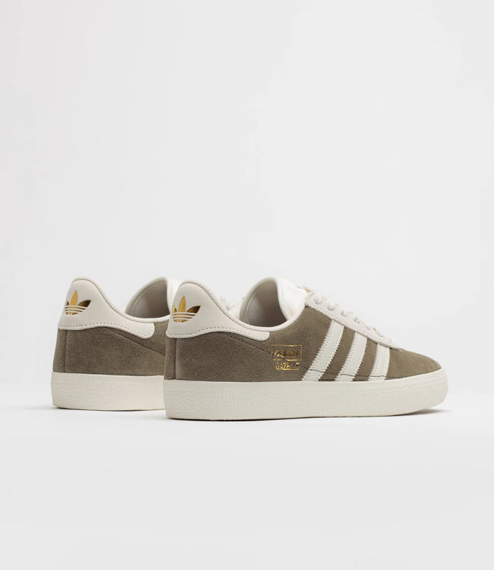 Adidas Gazelle ADV Olive/White/Gold