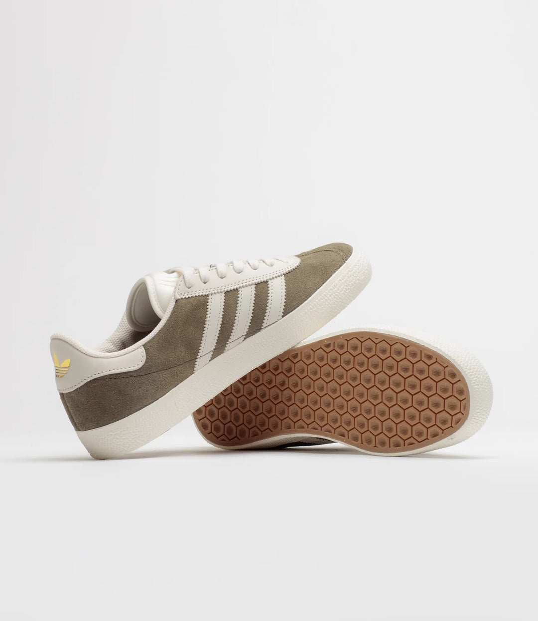 Adidas Gazelle ADV Olive/White/Gold