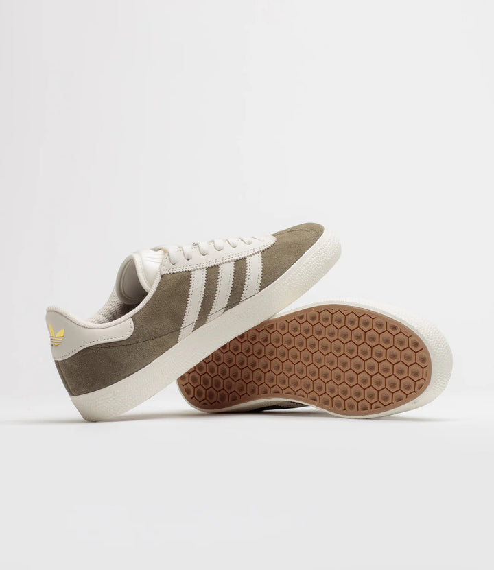 Adidas Gazelle ADV Olive/White/Gold