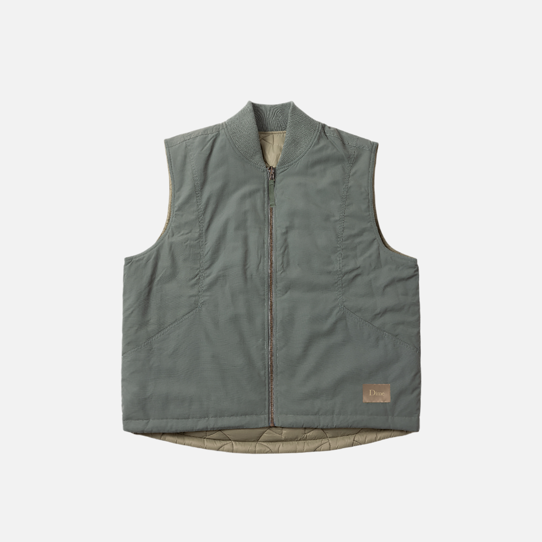 Dime Reversible Vest Sage