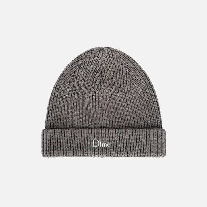 Dime Rib Fold Beanie