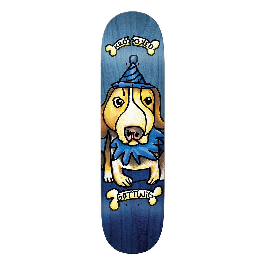 Krooked Matt Gottwig Blueberry Deck 8.25