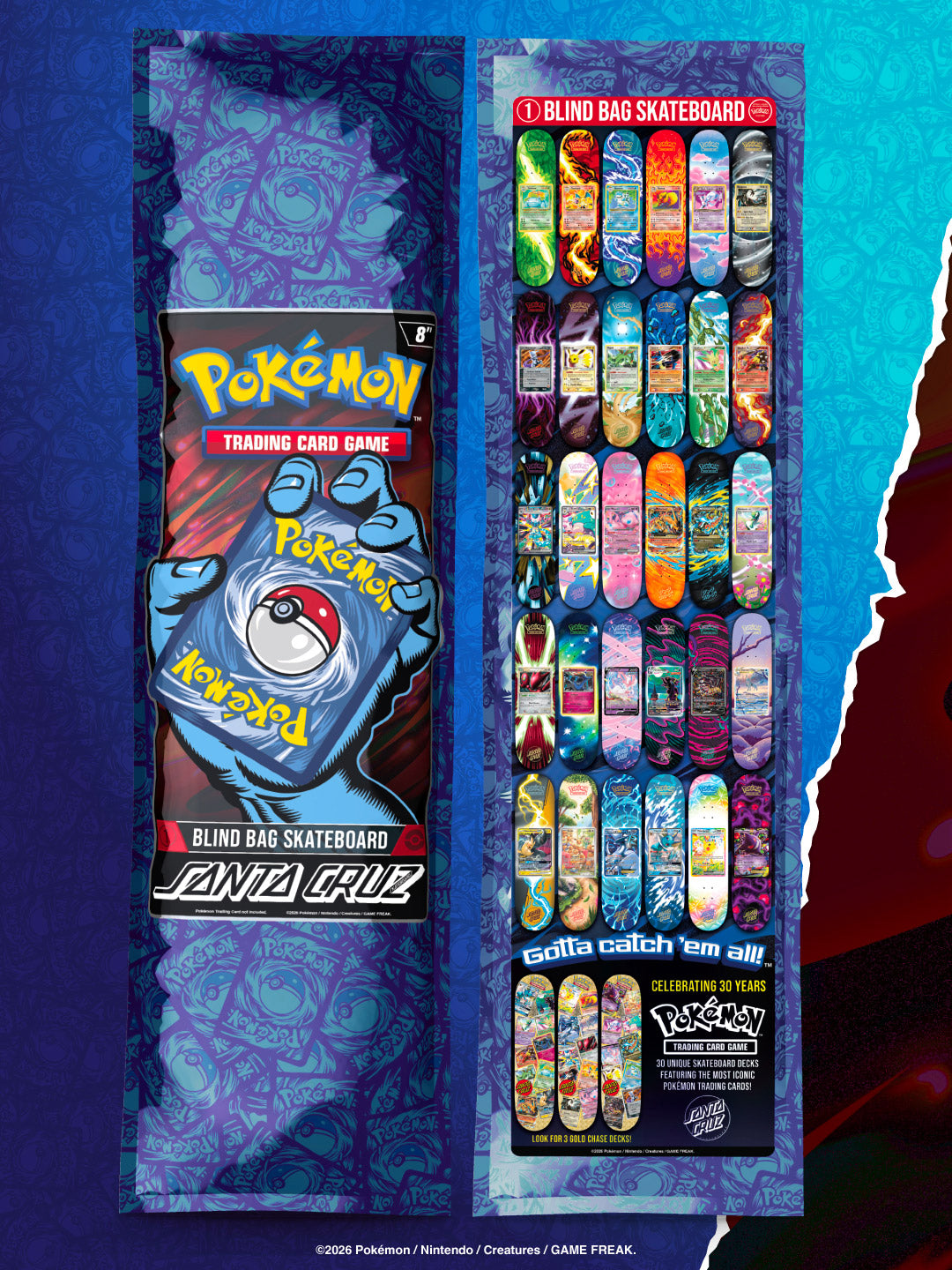 Santa Cruz X Pokémon TCG Blind Bag