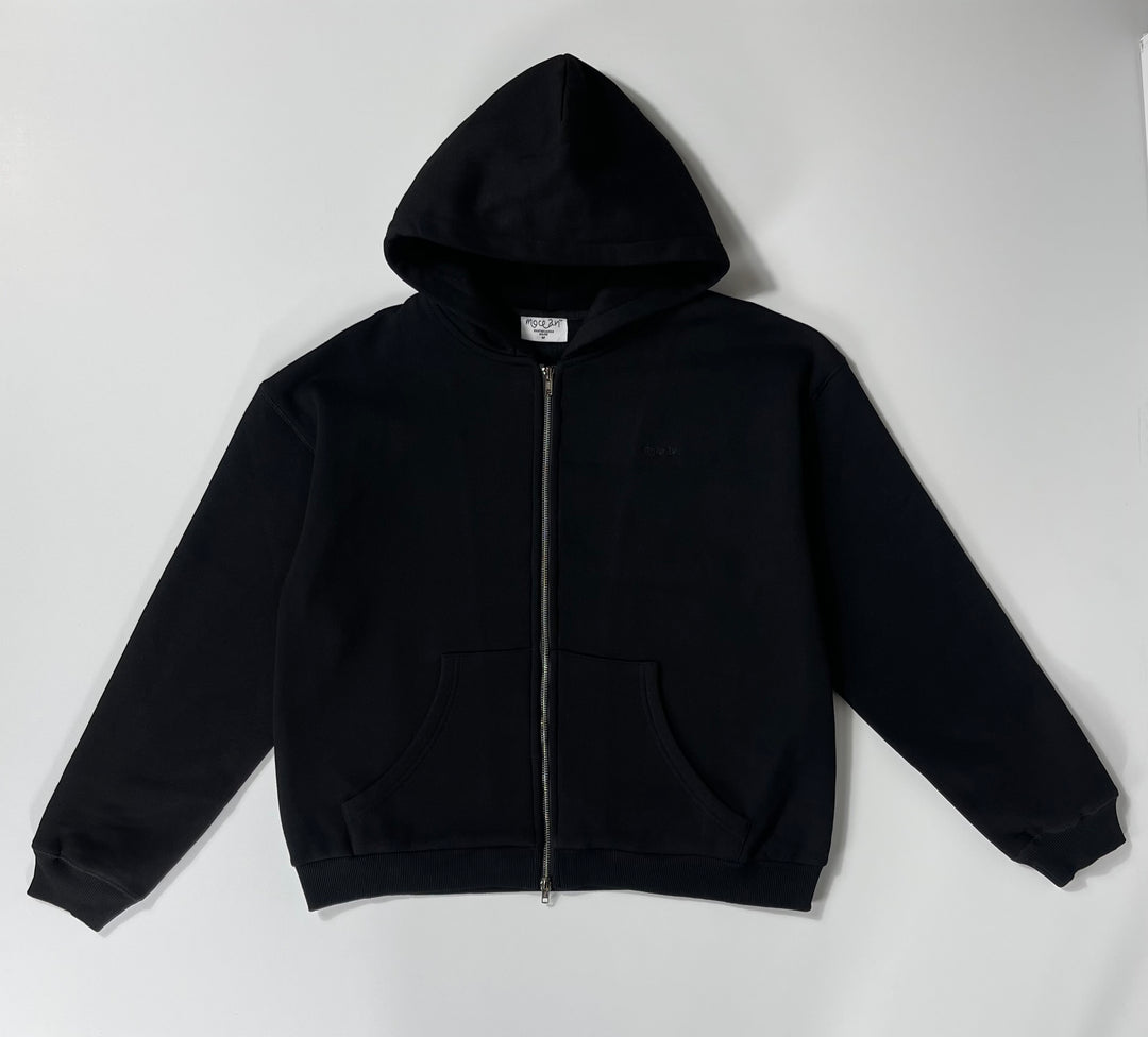 Mocean Black Zip Hoodie