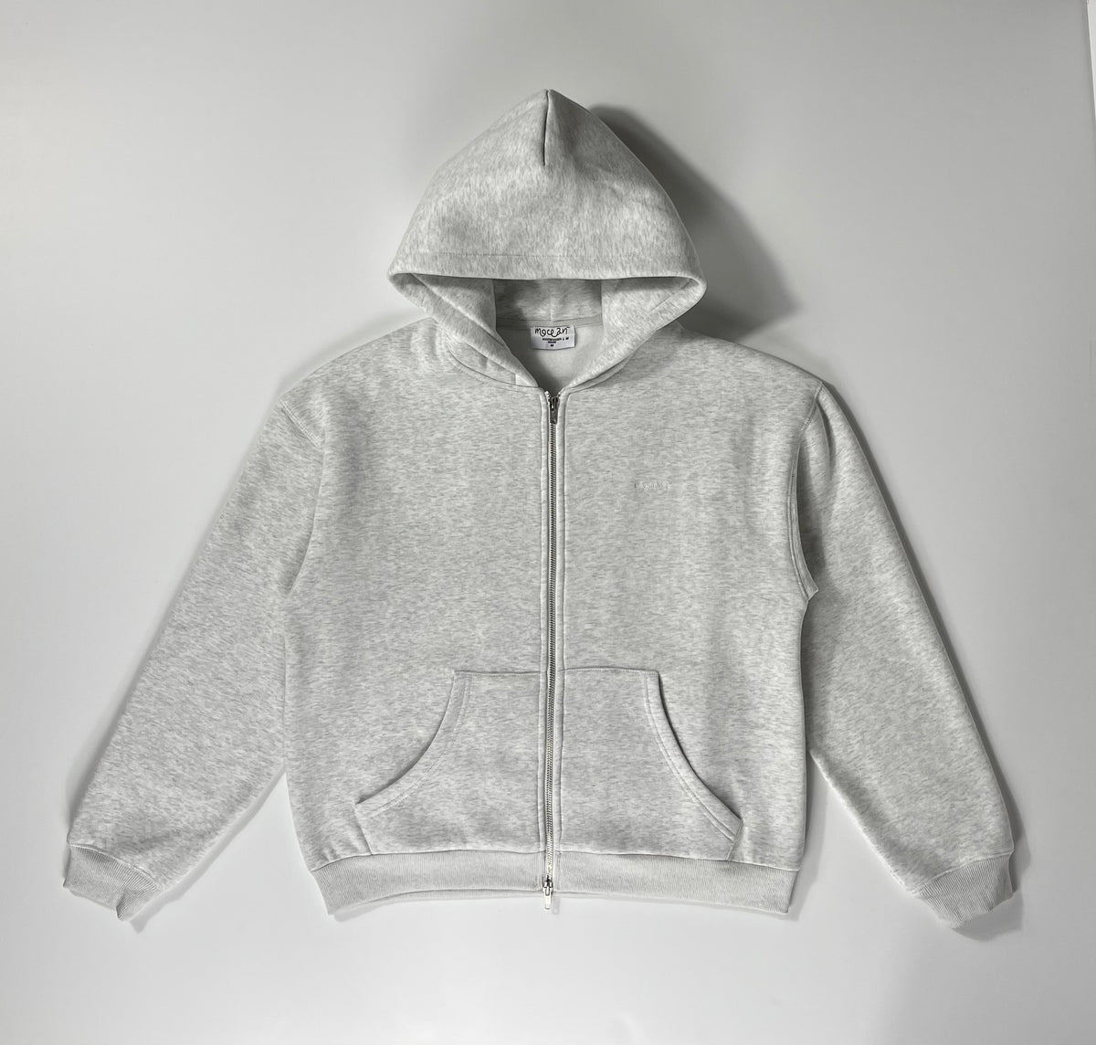 Mocean Light Heather Zip Hoodie – moceanskate