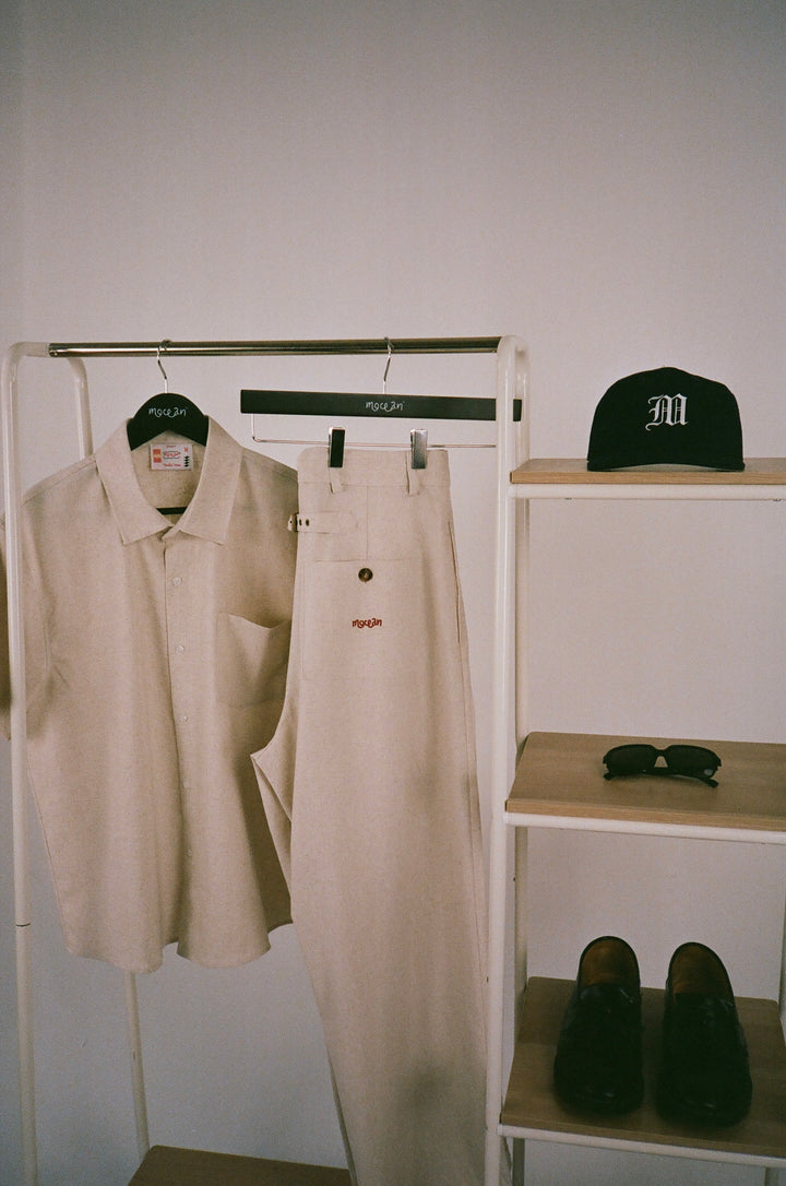 Mocean Linen Shirt Beige