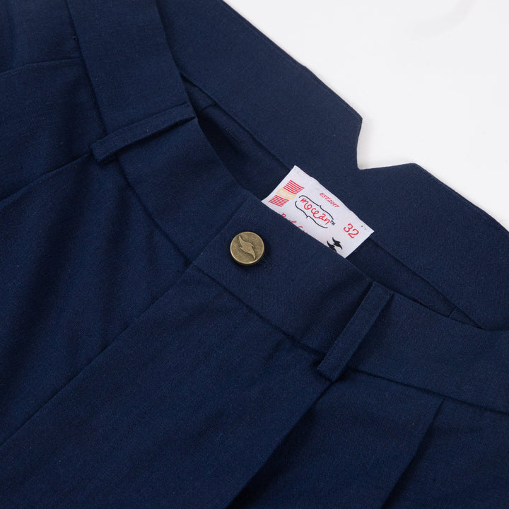 Mocean Linen Pants Navy