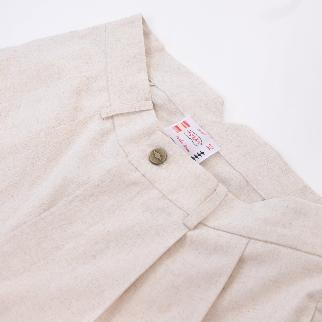 Mocean Linen Pants Beige
