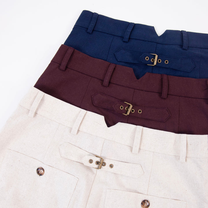 Mocean Linen Pants Navy