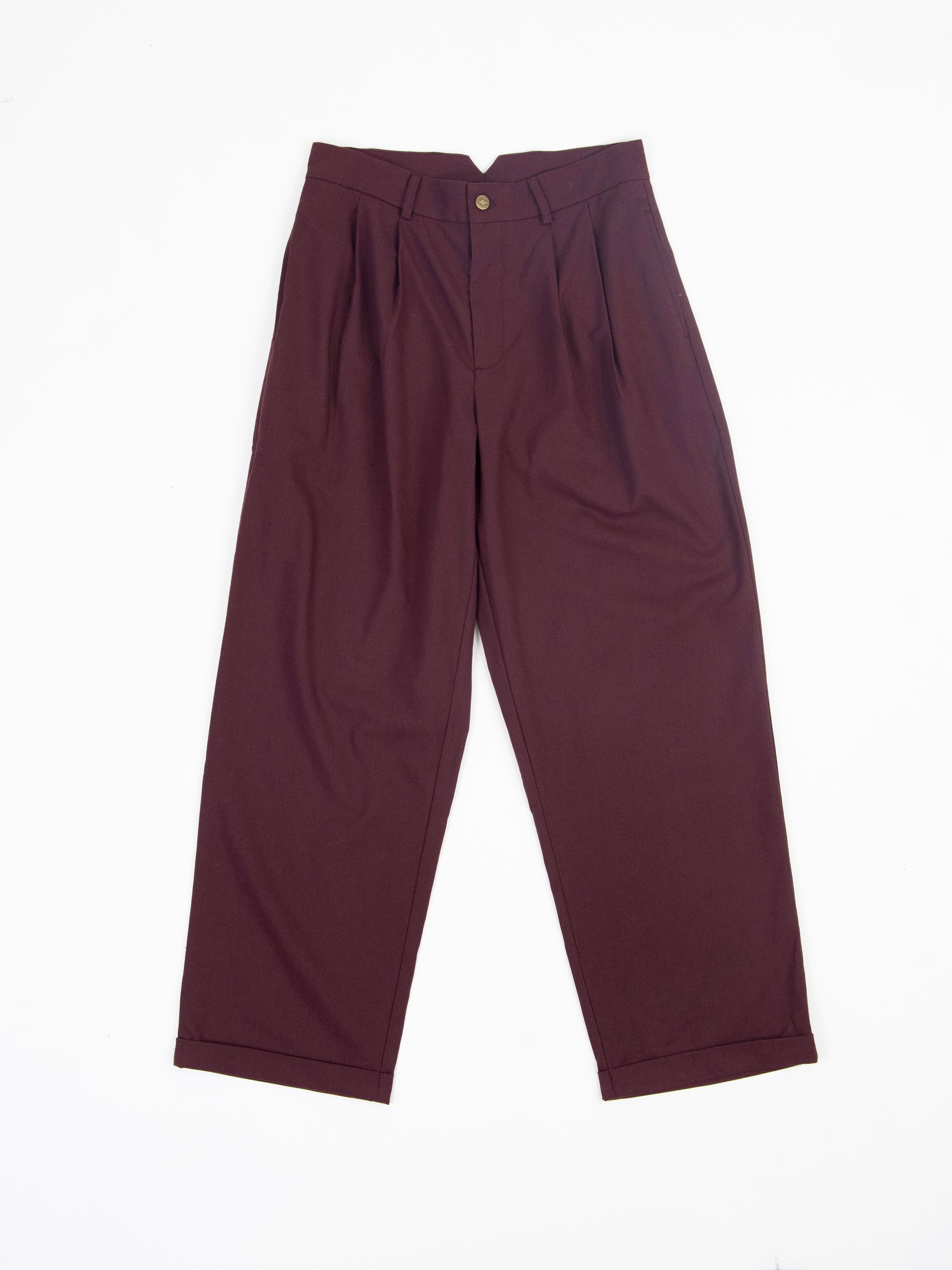 2025 Speakeasy Linen Pants Cherry Brown – moceanskate