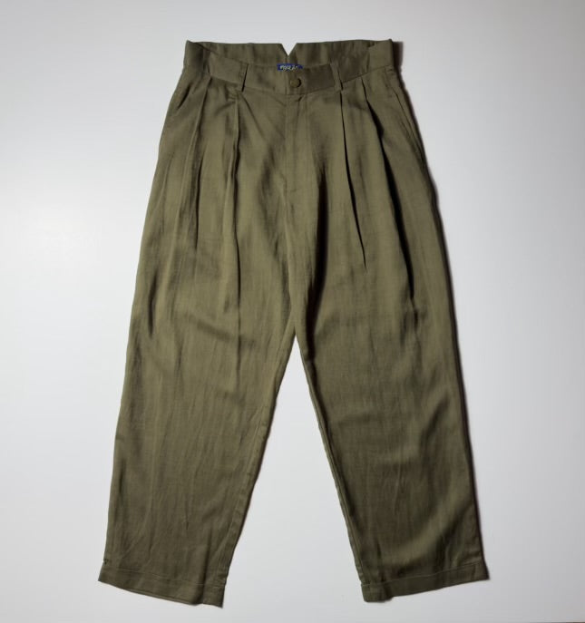 Mocean Olive Linen Slacks