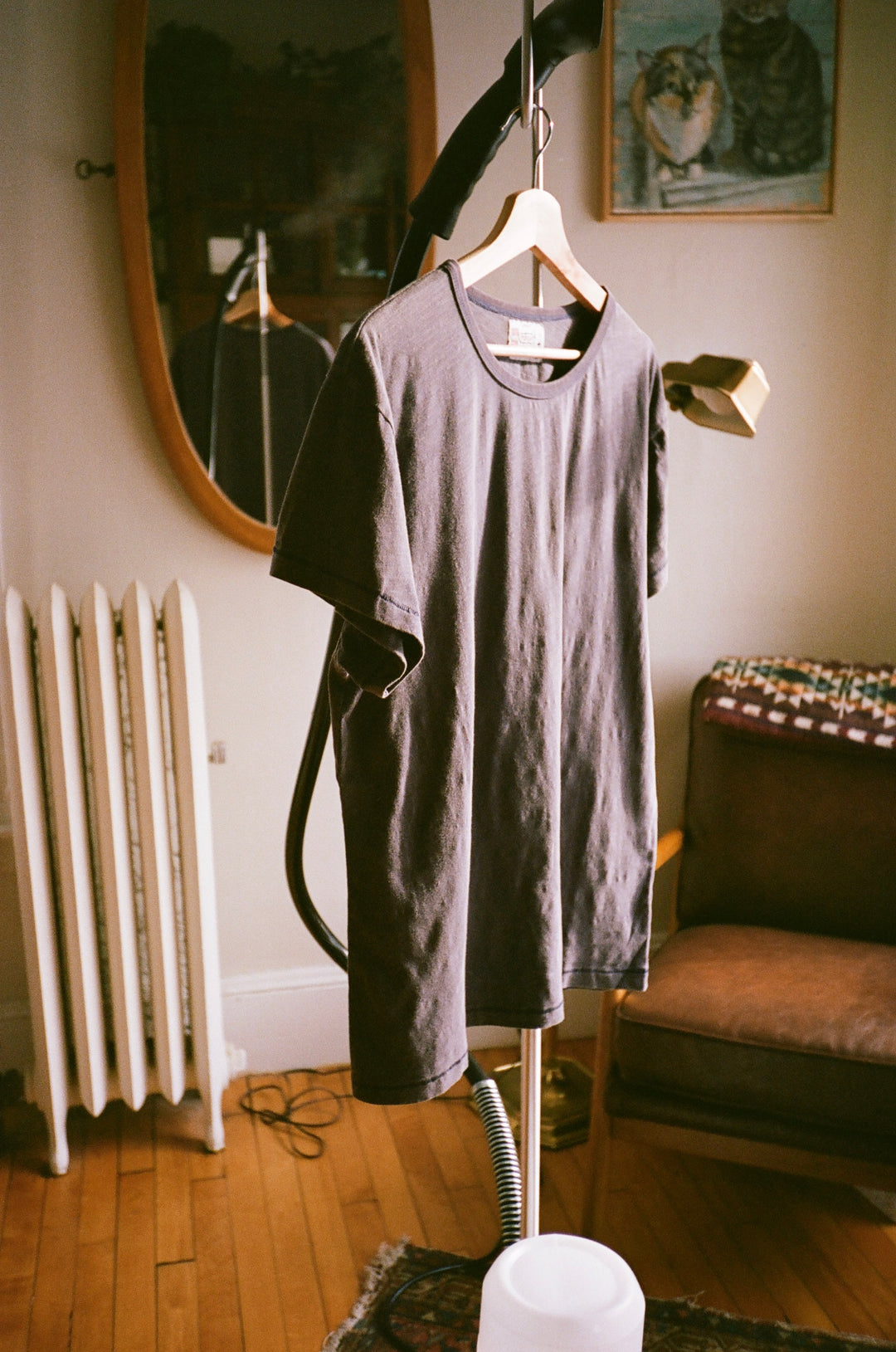 The Dean Tee Stone Washed Navy