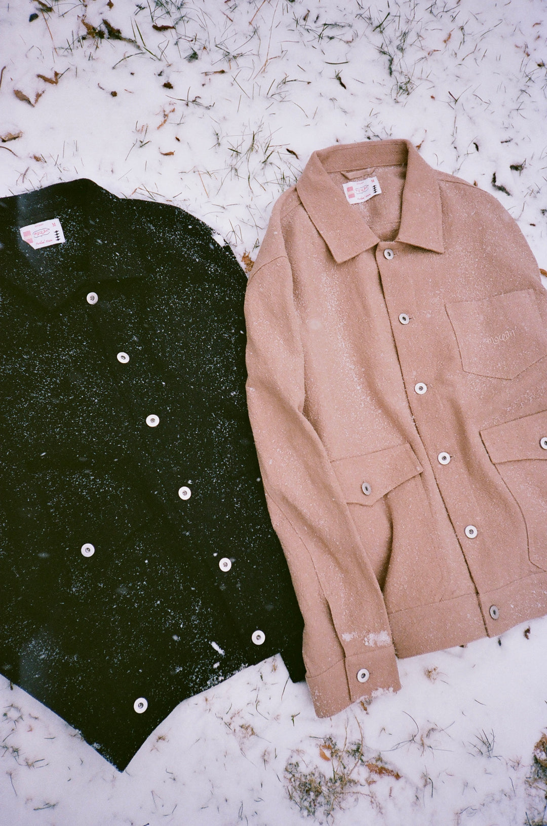 Black Textured Over Shirt