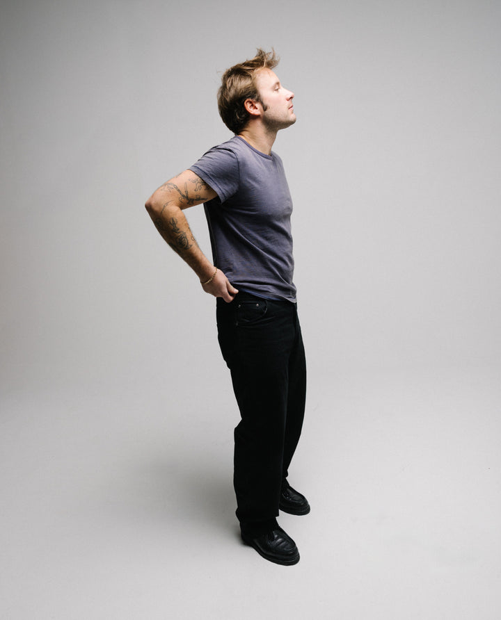 The Dean Tee Stone Washed Navy