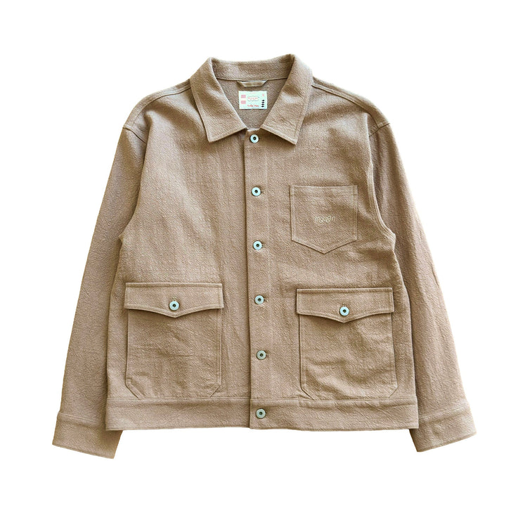 Tan Textured Over Shirt