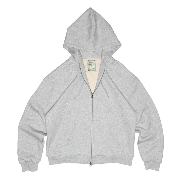 Thermal Lined Heather Grey Hoodie