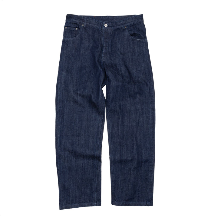 Straight-wide Selvedge Denim Indigo