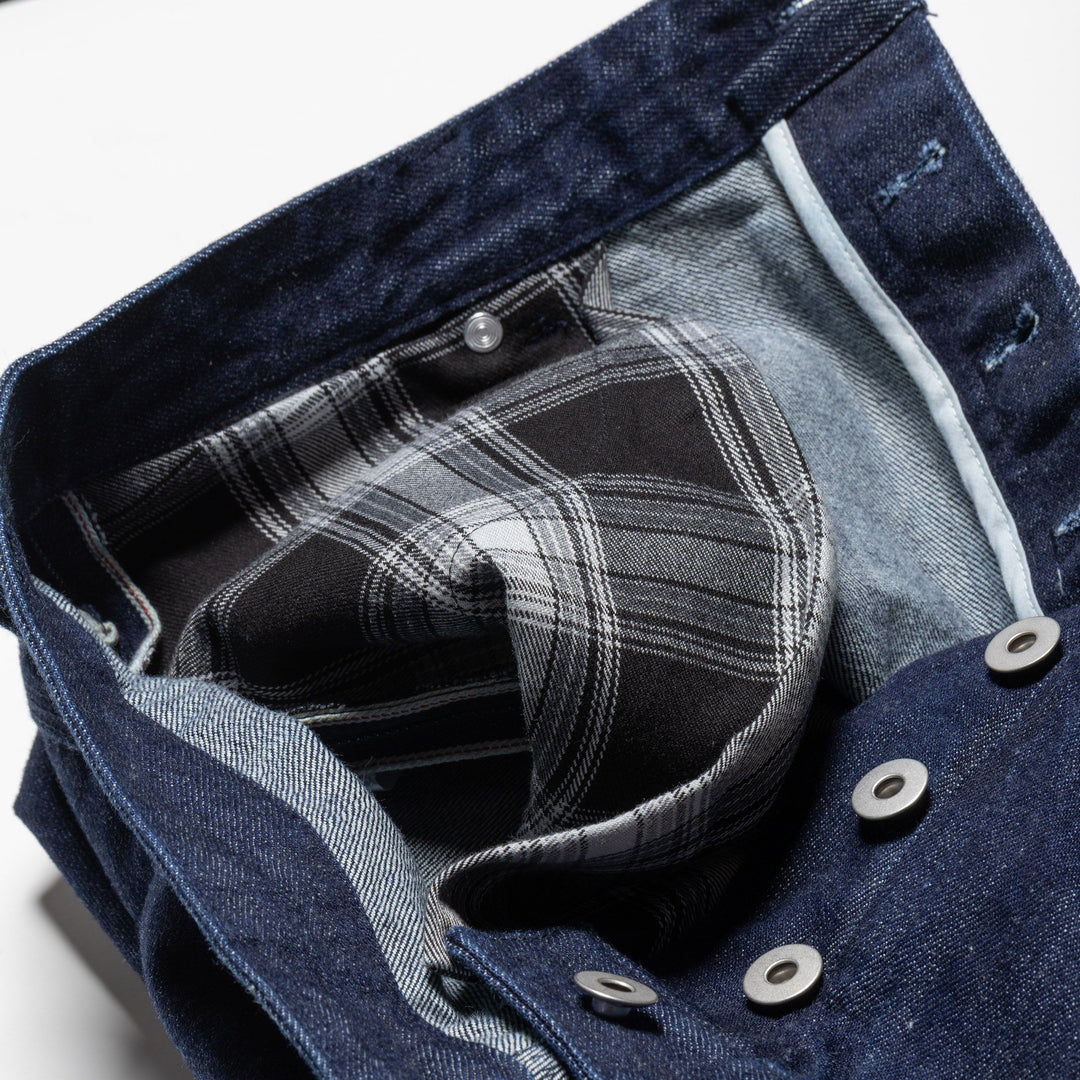 Straight-wide Selvedge Denim Indigo