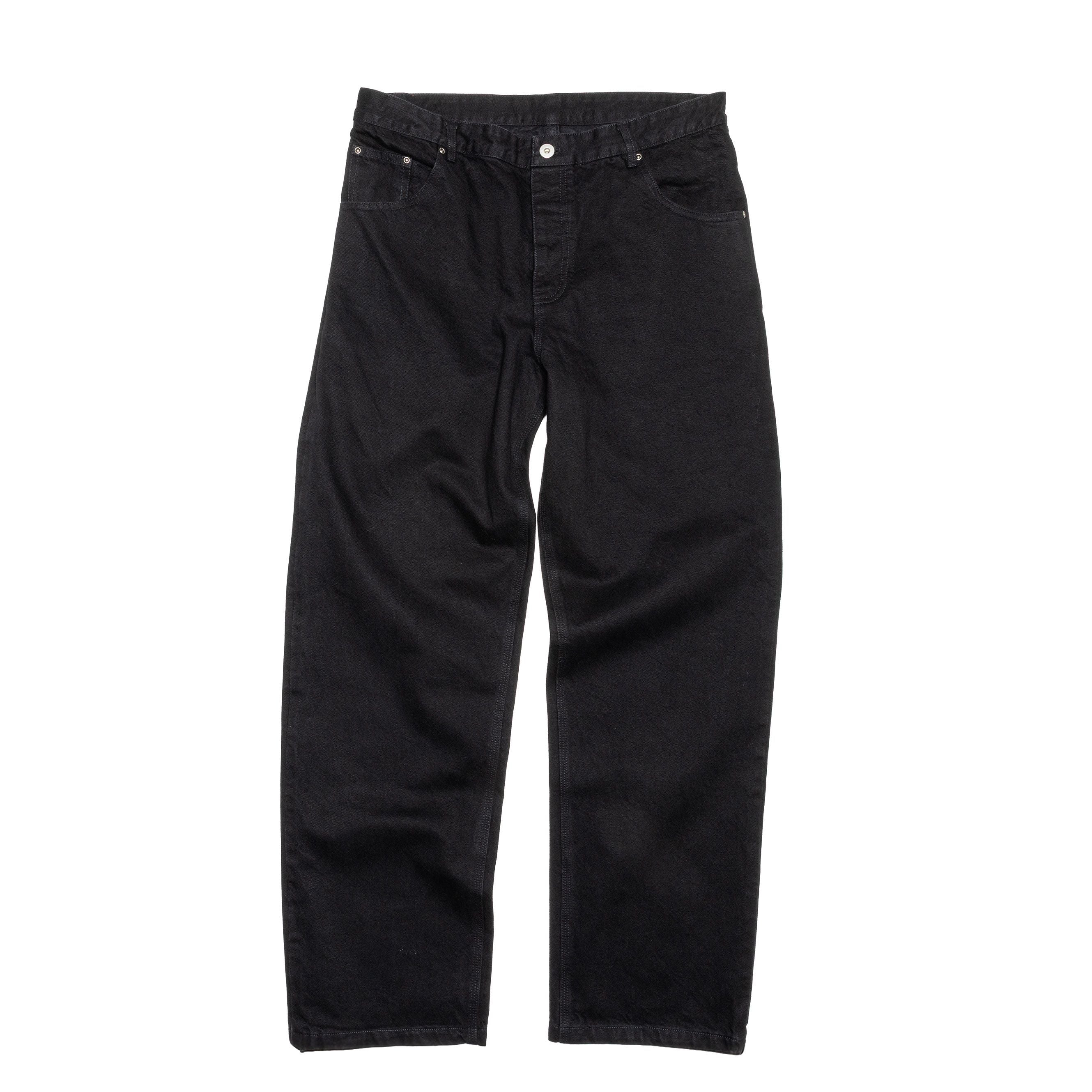 Straight-wide Selvedge Denim Black – moceanskate