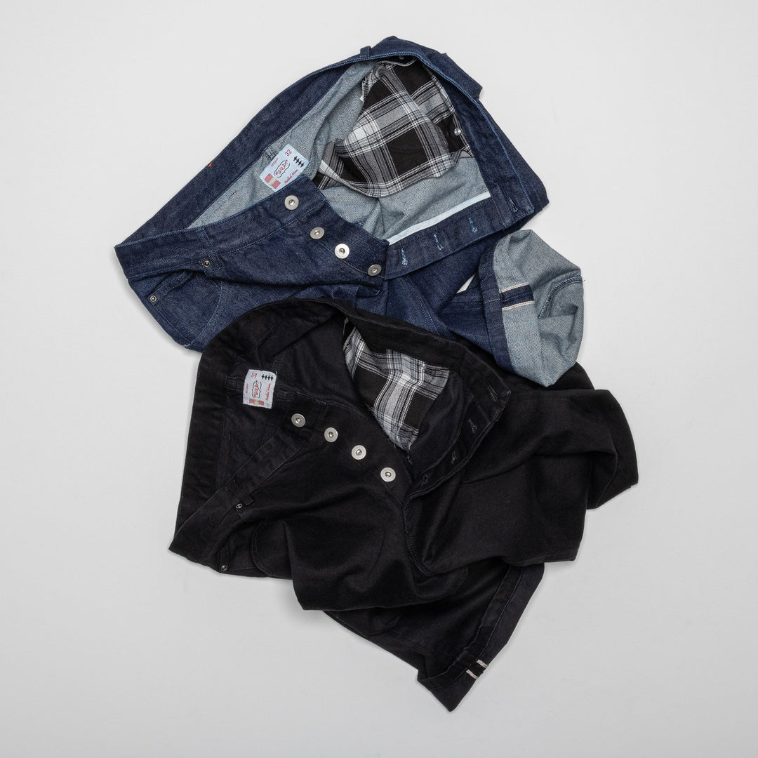 Straight-wide Selvedge Denim Indigo