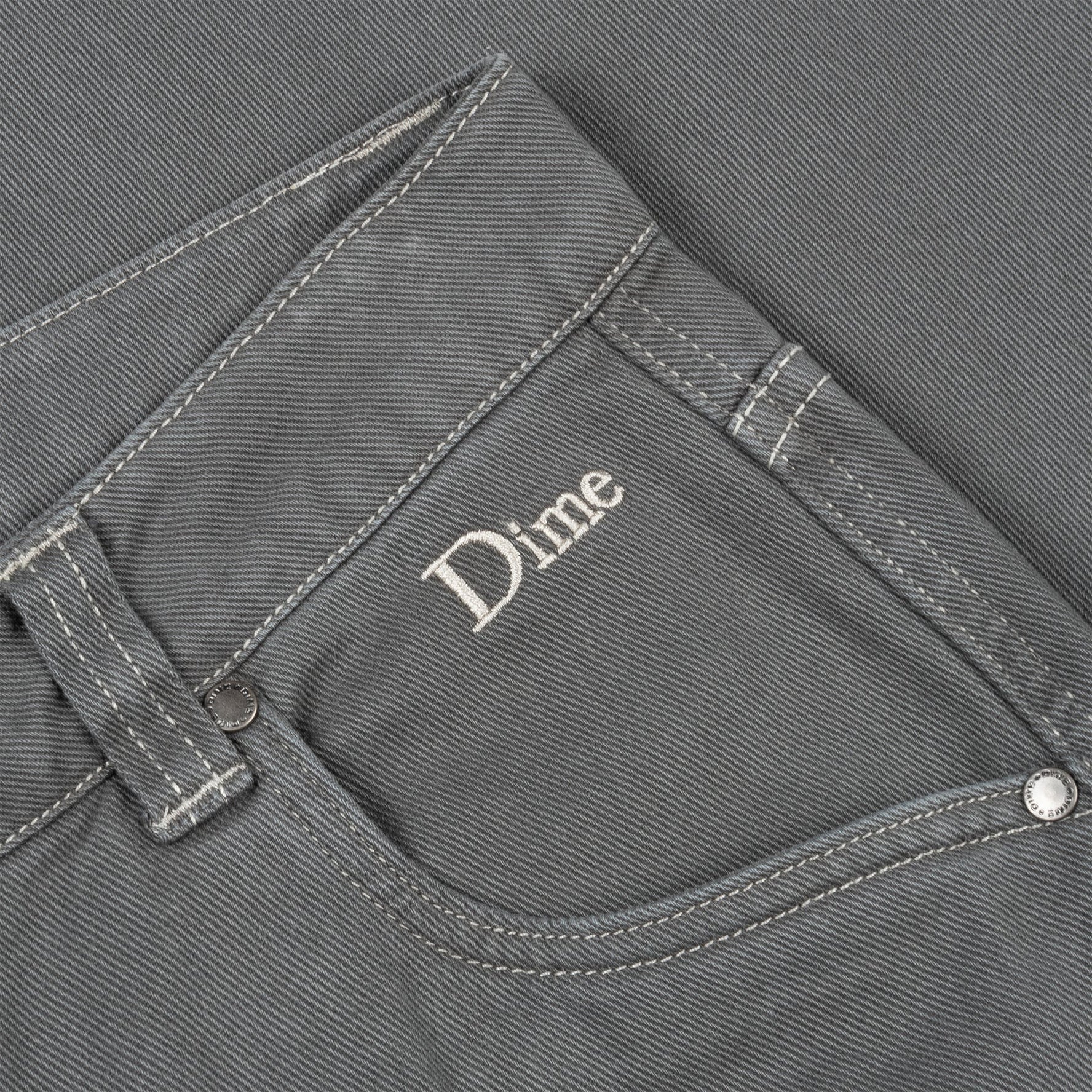 Dime CLASSIC BAGGY DENIM PANTS Dark Gray