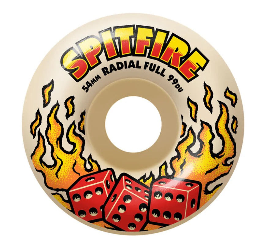 Spitfire HOT HAND FORMULA FOUR RADIAL FULL WHEELS 56