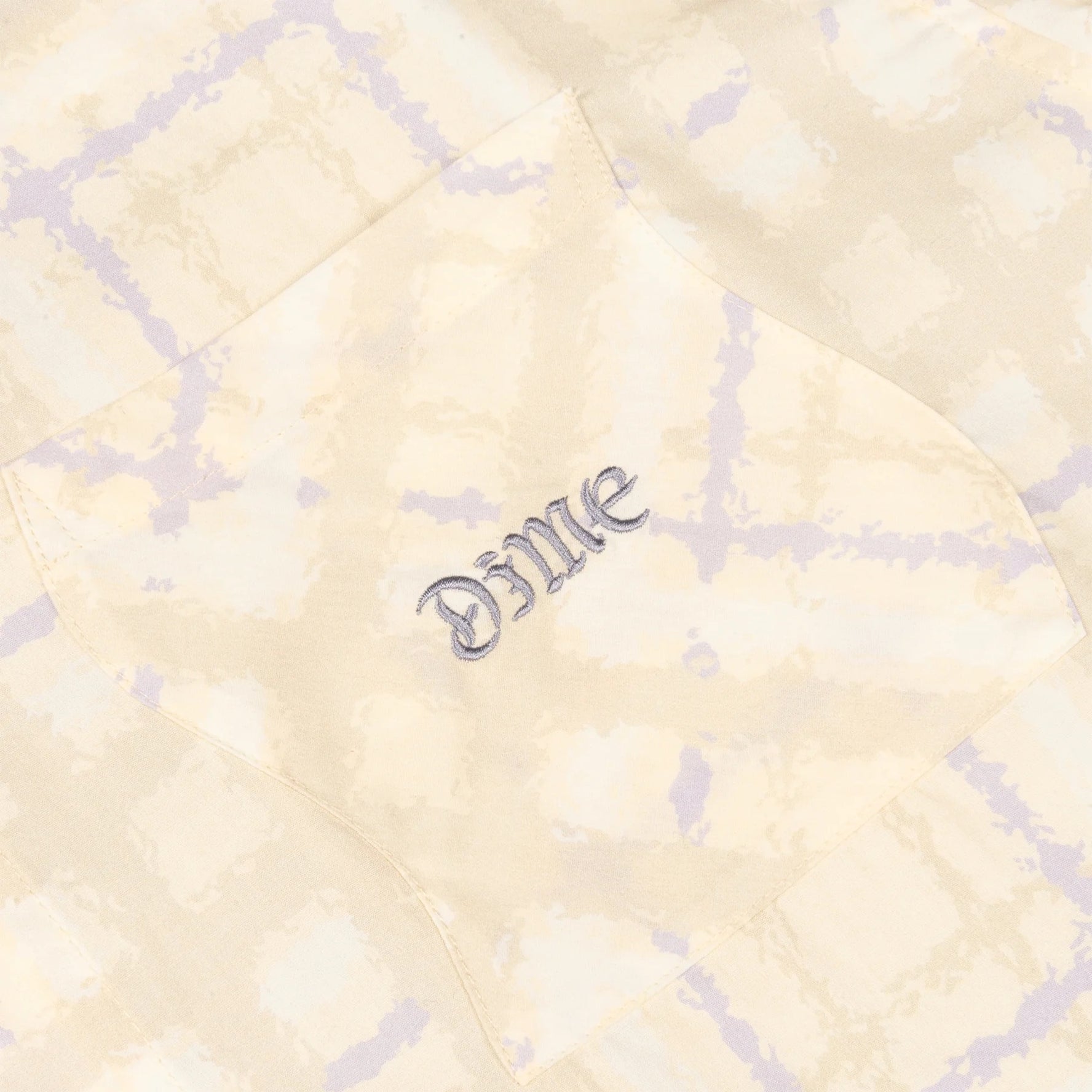 Dime RESORT PLAID SHIRT Cream Multi